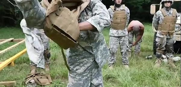  Army fucks teen boys gay Jungle pound fest